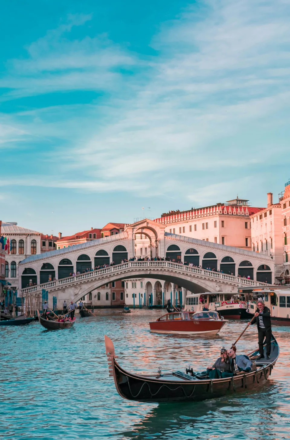 Demo image: Buildings lining a canal in Venice. Placeholder for the VENETO album.